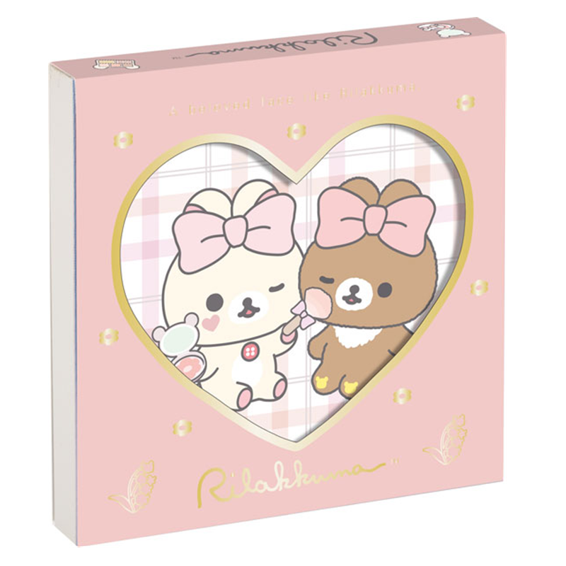 San-X Makeup Rilakkuma Square Memo Pad
