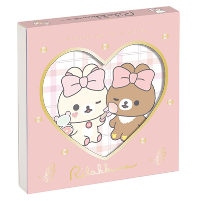 San-X Makeup Rilakkuma Square Memo Pad