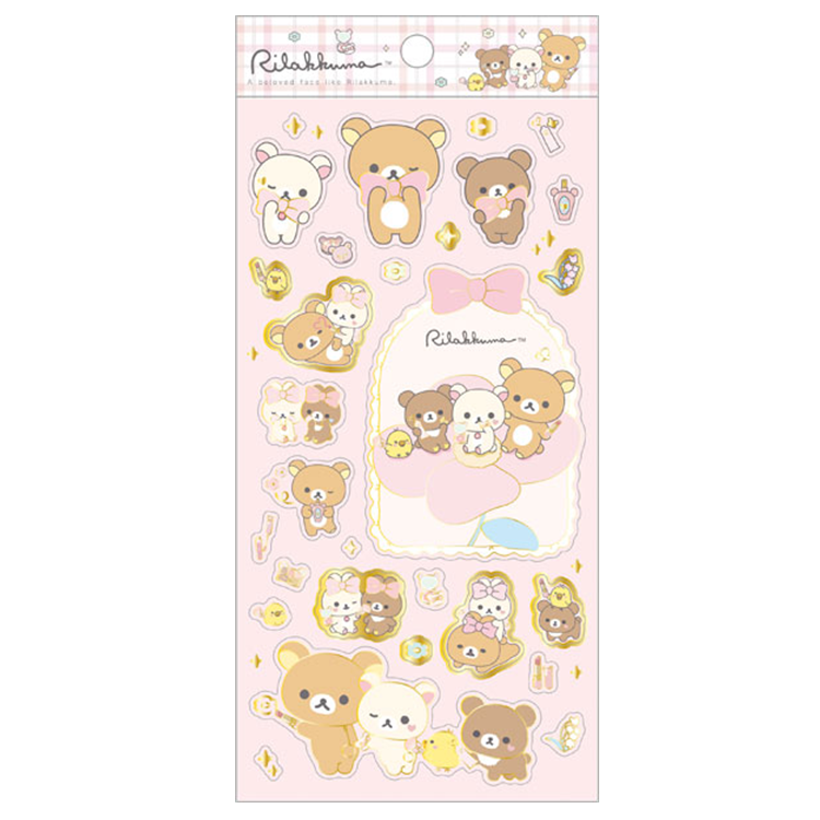 San-X Rilakkuma Ribbon Series Cute Stickers