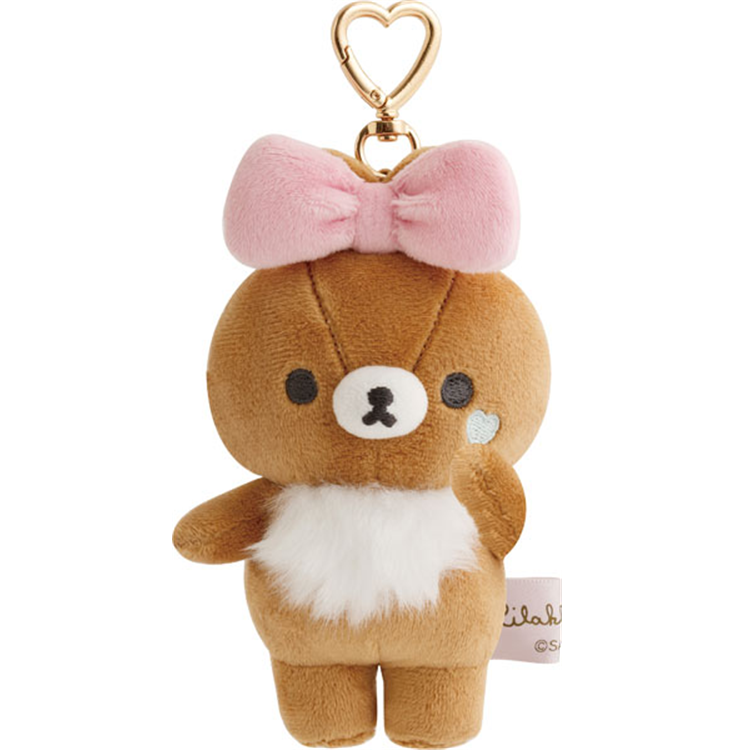 San-X Rilakkuma Makeup Rilakkuma Plush Keychain