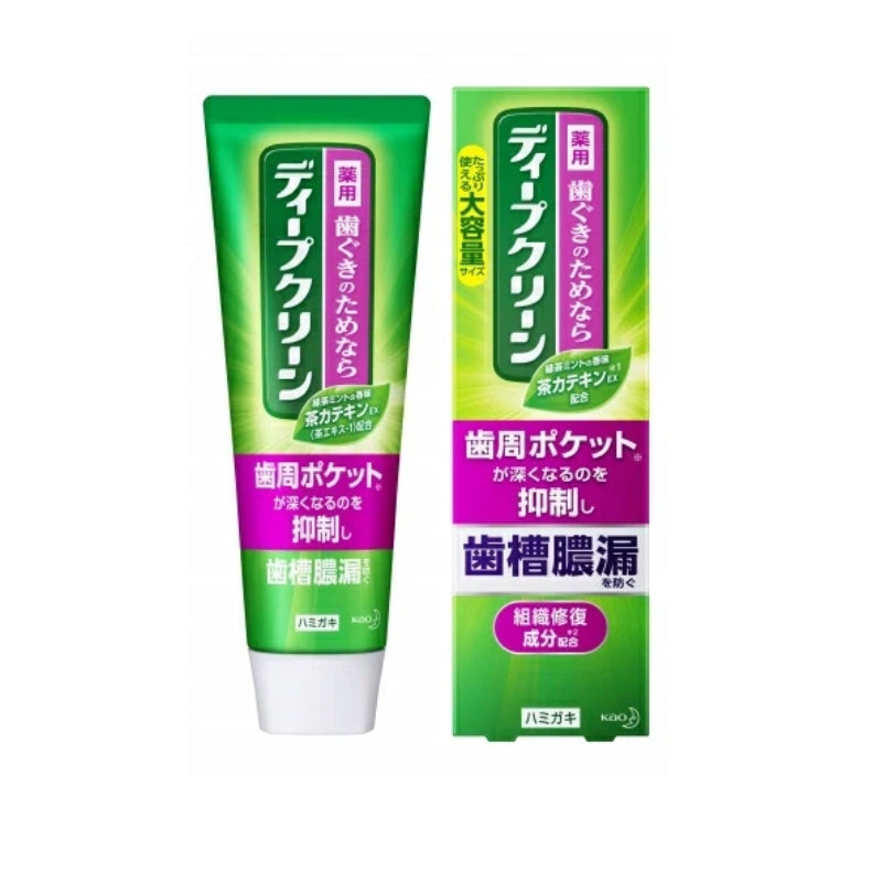 KAO Deep Clean Green Tea Mint Flavored Toothpaste