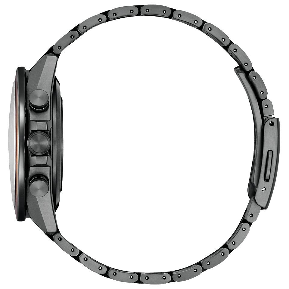 CITIZEN Attesa Black Titanium Series CC4077-71Z Watch