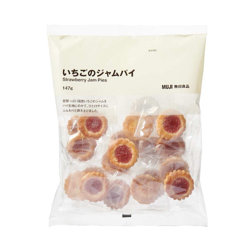 Muji Strawberry Jam Pies