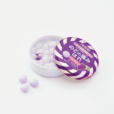 Asada Ame Azulene & CPC Grape Flavored Drops for Sore Throat