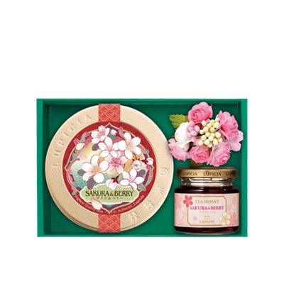 Lupicia Satsuki Sakura & Berry Black Tea and Tea Honey Gift Set