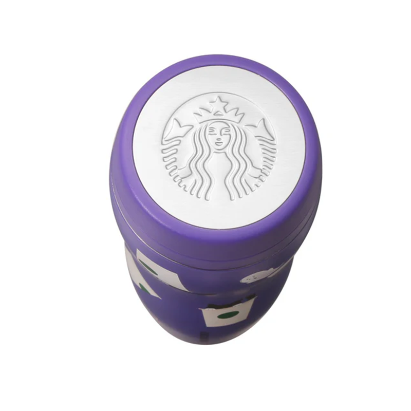 Starbucks Halloween 2025 Cat Curved Stainless Steel Bottle