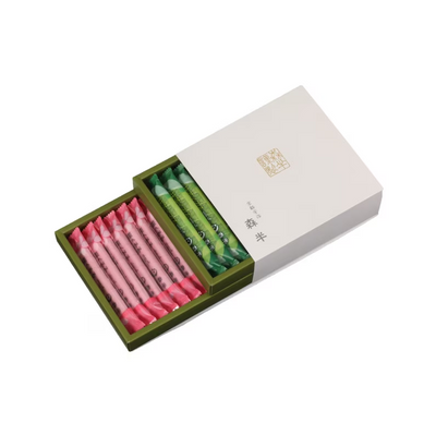 Morihan Sakura and Matcha Crêpe Cookie Set