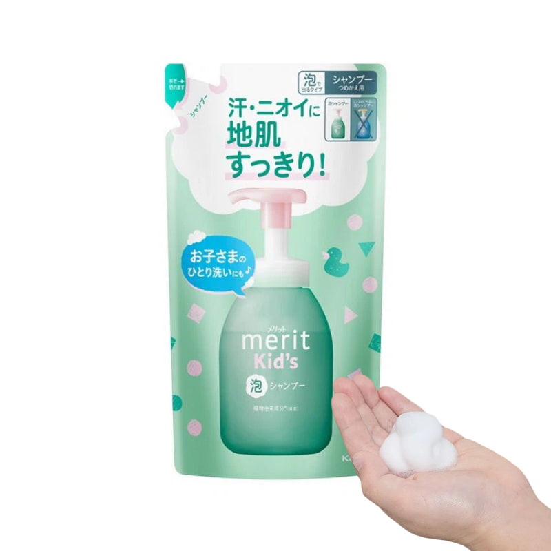 Kao Merit Kids Foaming Shampoo Refill Pack