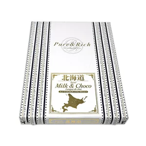 Sapporo Shunsaido Hokkaido Milk & Chocolate Langue de Chat Cookies (28 pcs)