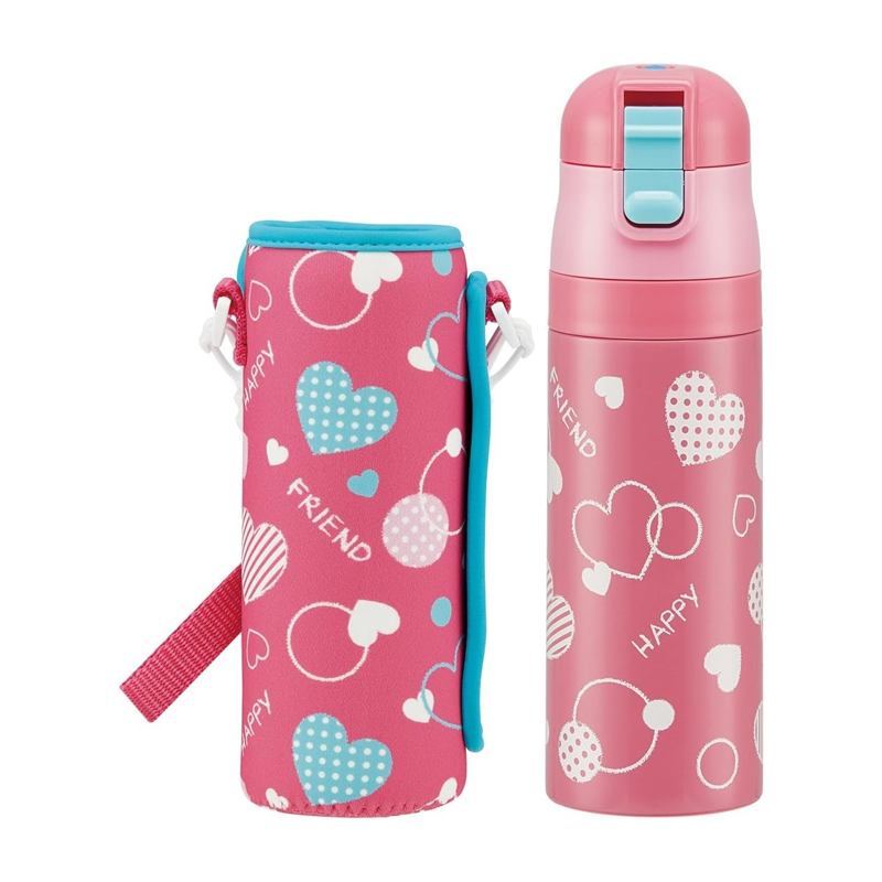 Skater Stainless Steel Bottle with Cover (Assorted Designs Available)