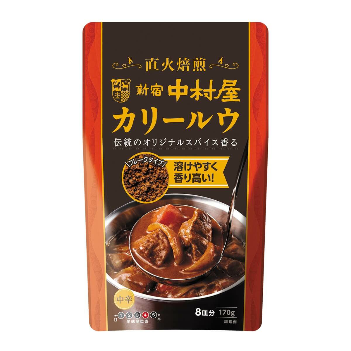 Shinjuku Nakamuraya Slow Roasted Dissolvable Curry Roux Flakes