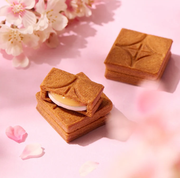 PRESS BUTTER SAND Cream Sandwich Cookies (Assorted Flavors)