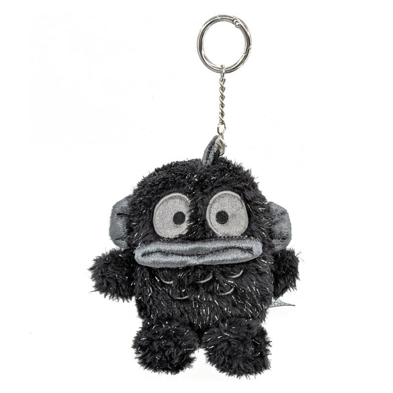 Sanrio Characters Hangyodon Black Birthday MC Plush Mascot