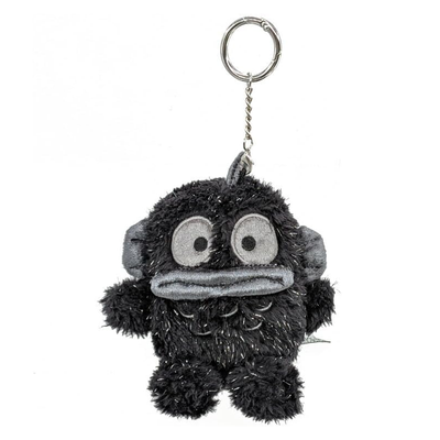 Sanrio Characters Hangyodon Black Birthday MC Plush Mascot