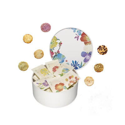 Ginza Akebono 24 Seasons Rice Cracker Assortment (36 Crackers)