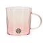 Starbucks SAKURA 2026 Heat-Resistant Pink Gradient Medal Glass Mug