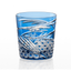 Kagami Edo Kiriko Mai Rock Glass (Assorted Colors Available)