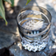 Kagami Edo Kiriko Mai Rock Glass (Assorted Colors Available)