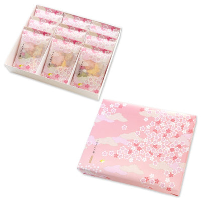 Ginza Akebono Assorted Spring Okaki Rice Crackers (9 pouches)