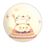 San-X Sumikko Gurashi Tanuki's Round Restaurant Pin (Random 1 of 6)