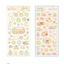 San-X Sumikko Gurashi Tanuki's Round Restaurant Sticker Sheet