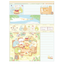 San-X Sumikko Gurashi Tanuki's Round Restaurant Letter Set