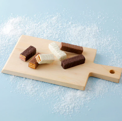 Ishiya Mifuyu Blueberry, Caramel, and Chestnut Millefeuille Cookies