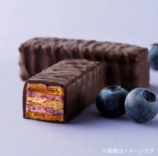 Ishiya Mifuyu Blueberry, Caramel, and Chestnut Millefeuille Cookies