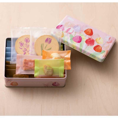 Akasaka Kakinoya Tulip Gift Assorted Rice Crackers