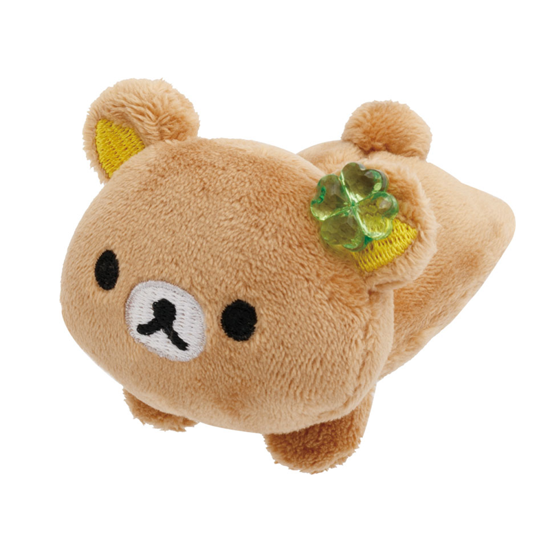 San-X Rilakkuma - Chairoikoguma's Kumakyun Days Palm-Sized Plush Toy (Random 1 of 6)