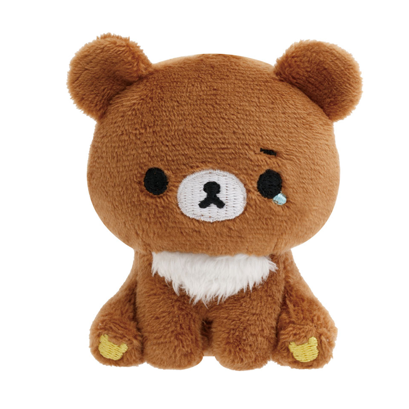 San-X Rilakkuma - Chairoikoguma's Kumakyun Days Palm-Sized Plush Toy (Random 1 of 6)