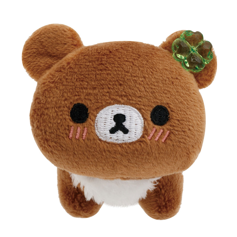 San-X Rilakkuma - Chairoikoguma's Kumakyun Days Palm-Sized Plush Toy (Random 1 of 6)