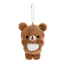 San-X Rilakkuma - Chairokoguma's Kumakyun Days Plush Keychain
