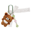 San-X Rilakkuma - Chairokoguma's Kumakyun Days Keychain