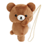 San-X Rilakkuma - Chairokoguma's Kumakyun Days Multipurpose Case and Plush Pochette