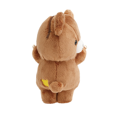 San-X Rilakkuma - Chairokoguma's Kumakyun Days Multipurpose Case and Plush Pochette