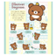 San-X Chairoikoguma's Kumakyun Days A4 File Folder
