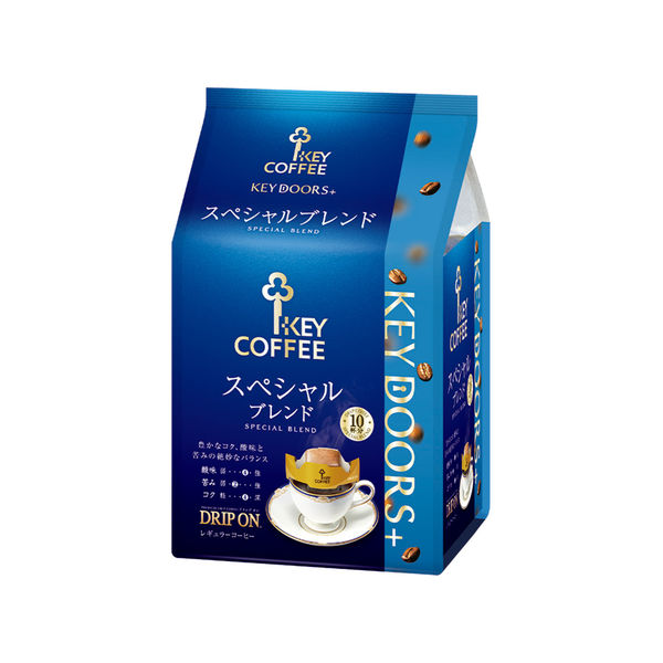 KEY COFFEE Drip On Special Blend (10 Drip Coffee Bags)