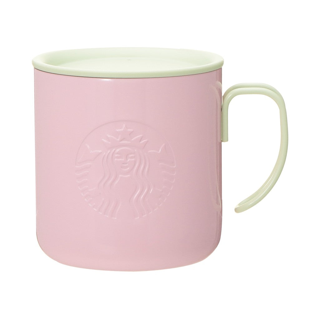 Starbucks Stainless Steel Pink Mug (355 ml)
