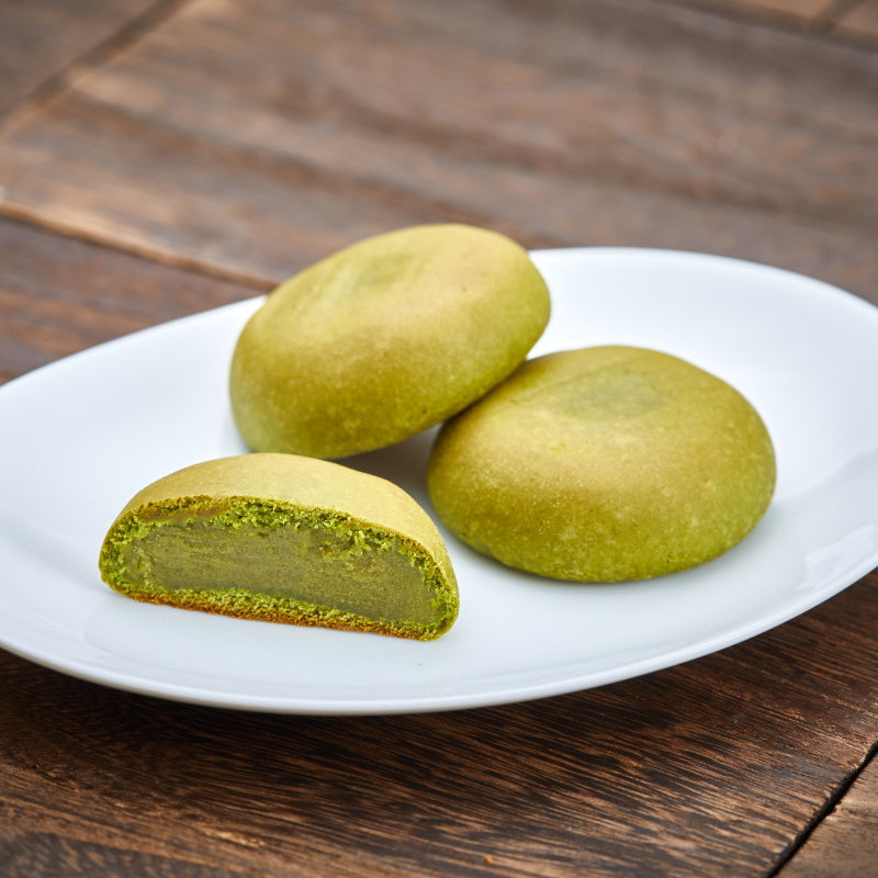 Okashi Goten Matcha Milk Manju (5 Pieces)
