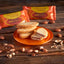Okashi Goten Almond and Okinawan Brown Sugar Caramel Flavored Chocolate Sandwich Cookies