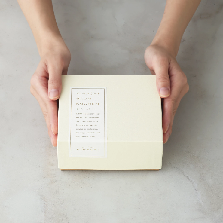 KIHACHI Baumkuchen Cake in Square Box