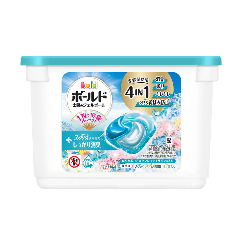 P&G Febreze Bold Gel Ball Laundry Detergent Pods (Sunny and Fresh Soap Scent)