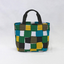 Fuwa Market "Happy Pattern" Hand-dyed Cotton Canvas Horizontal Tote Bag