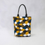 Fuwa Market "Happy Pattern" Hand-dyed Cotton Upright Canvas Tote Bag