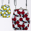 Fuwa Market "Happy Pattern" Hand-dyed Cotton Canvas Cross Body Coin Purse