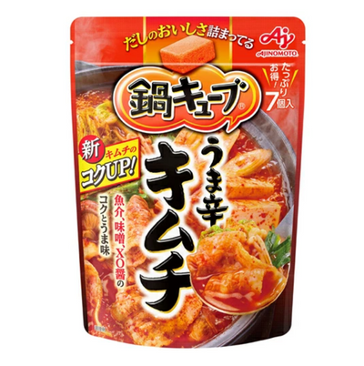 PREORDER Ajinomoto Umakara Kimchi Nabe Hot Pot Cubes