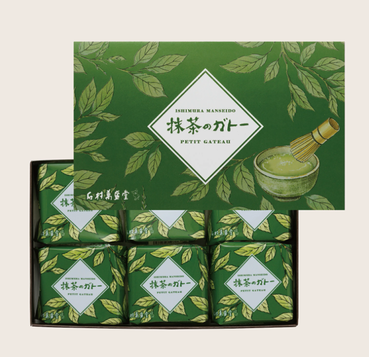 Ishimura Manseido Matcha Gâteau