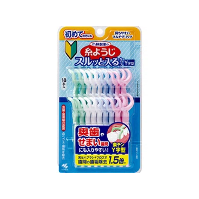 Kobayashi Y-Shape Dental Floss Picks (32 Pieces)