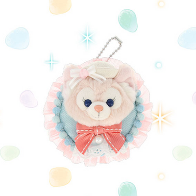 Disney Duffy & Friends Find Your Beautiful Blues Badge Clip Keychain